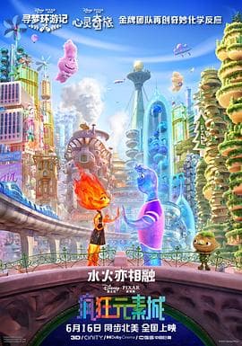 疯狂元素城(国语)海报